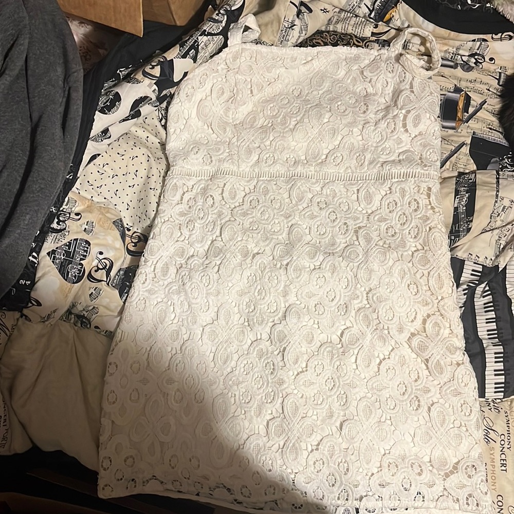Hollister Lace Square-Neck Dress